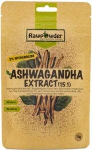 Ashwagandhapulver från Rawpowder